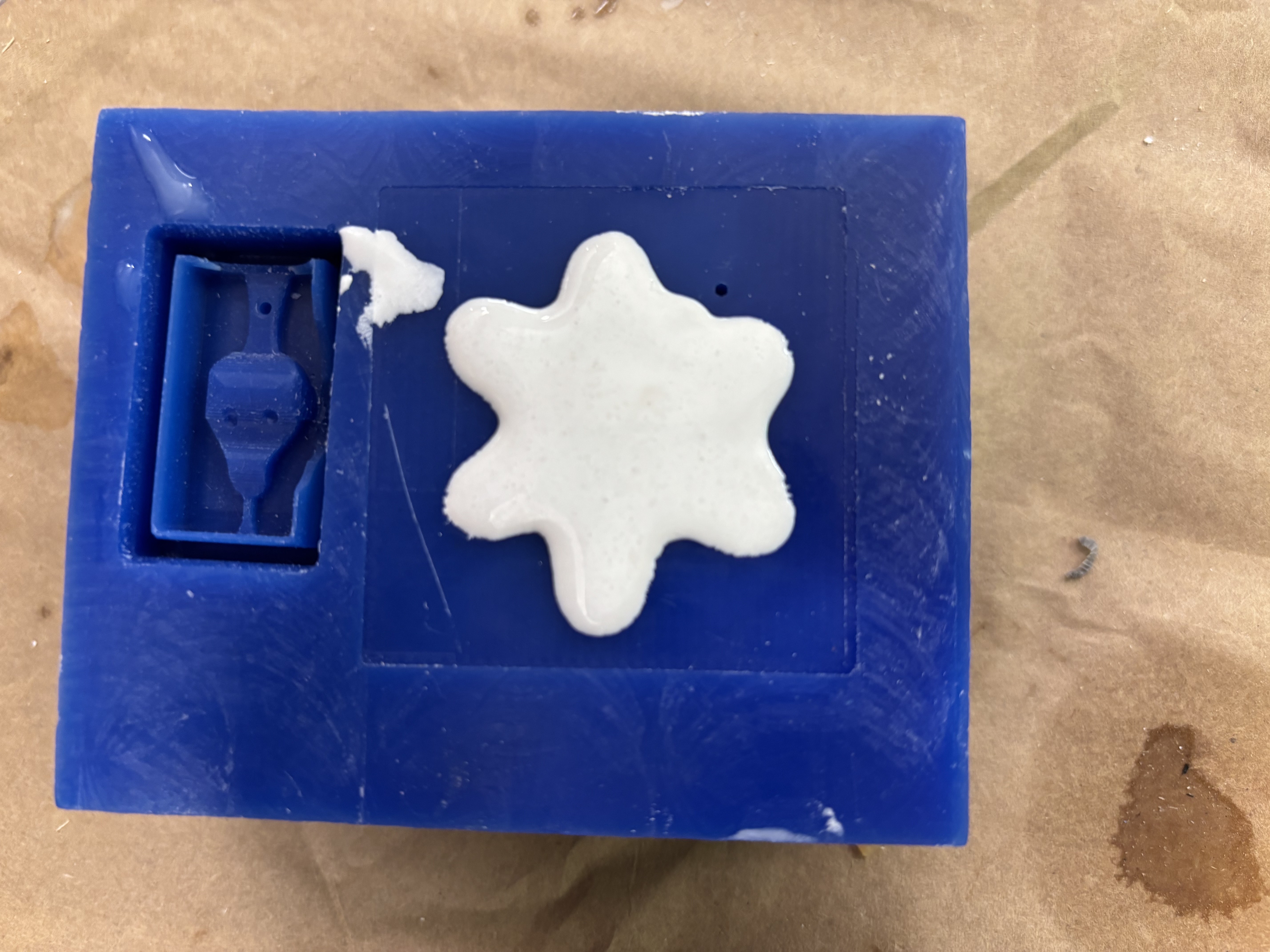 Plastered Flower